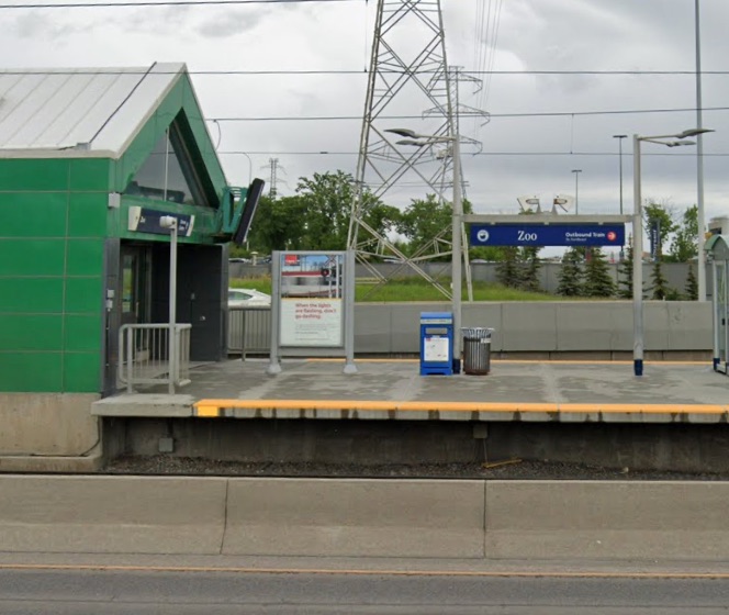 Exit the train at Zoo Station